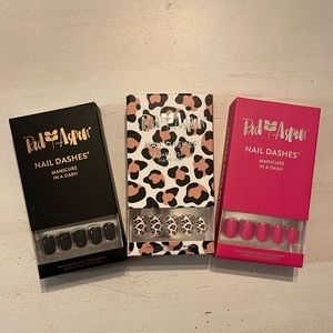 Red Aspen Nail Dashes